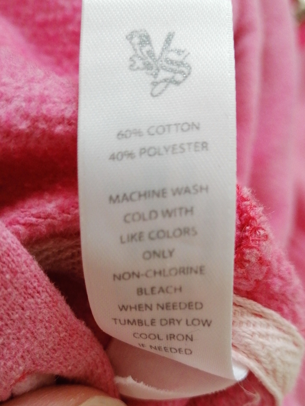 Pink Tie-Dye bleached Zip-Up Hoodie tunic - Picture 11 of 11